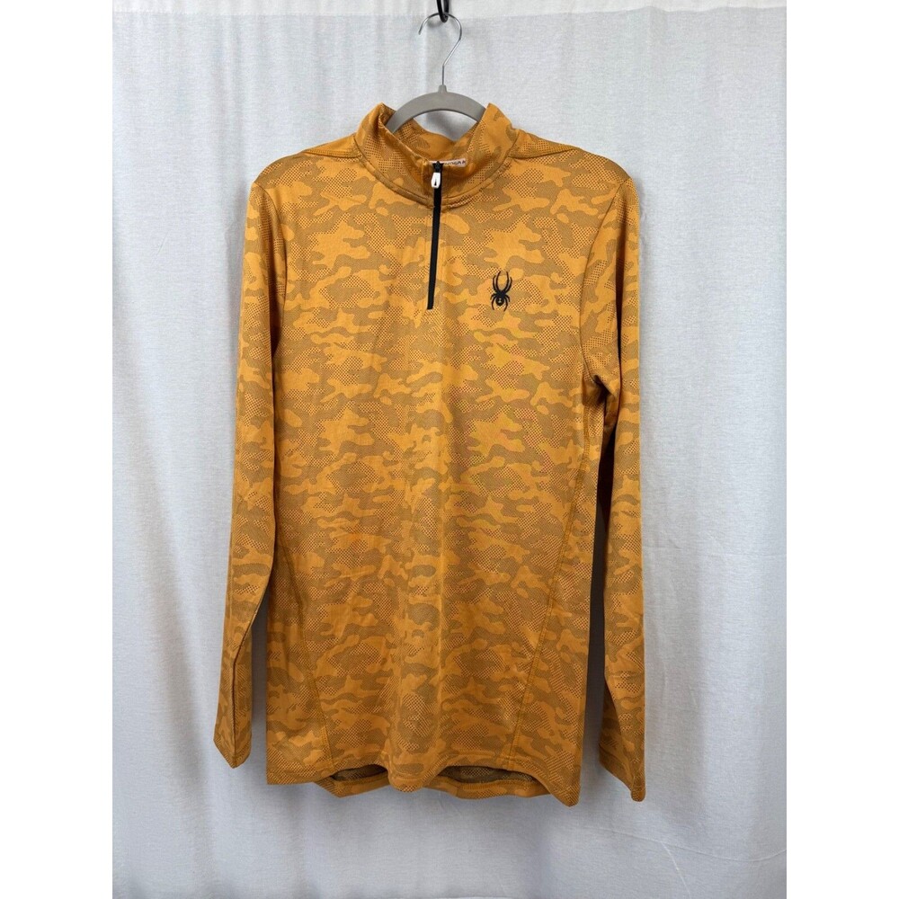 Spyder Base Layer Active Long Sleeve 1/4 Zip, Men's Medium, New! Retail $82
